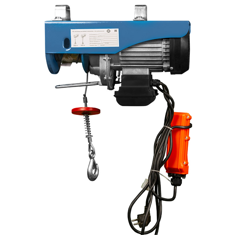 Таль электрическая мини комбинированная GEARSEN PA 220В 600/1200кг, 12/6м - 4