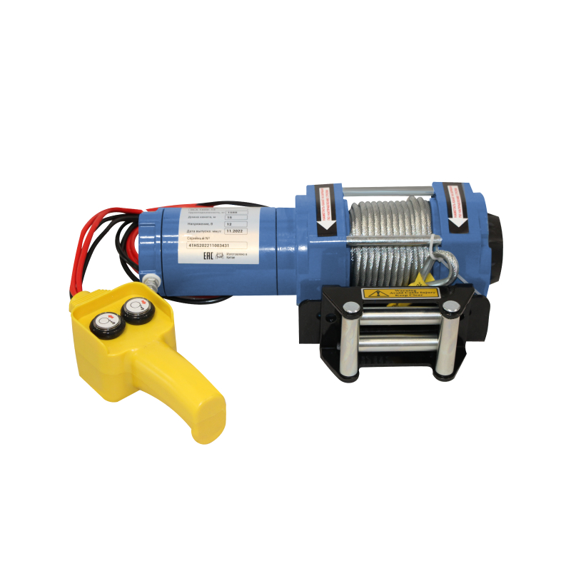 Автомобильная электрическая лебедка GEARSEN LA 1300-12 - 2