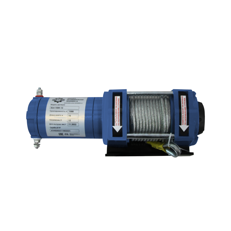 Автомобильная электрическая лебедка GEARSEN LA 1300-12 - 3